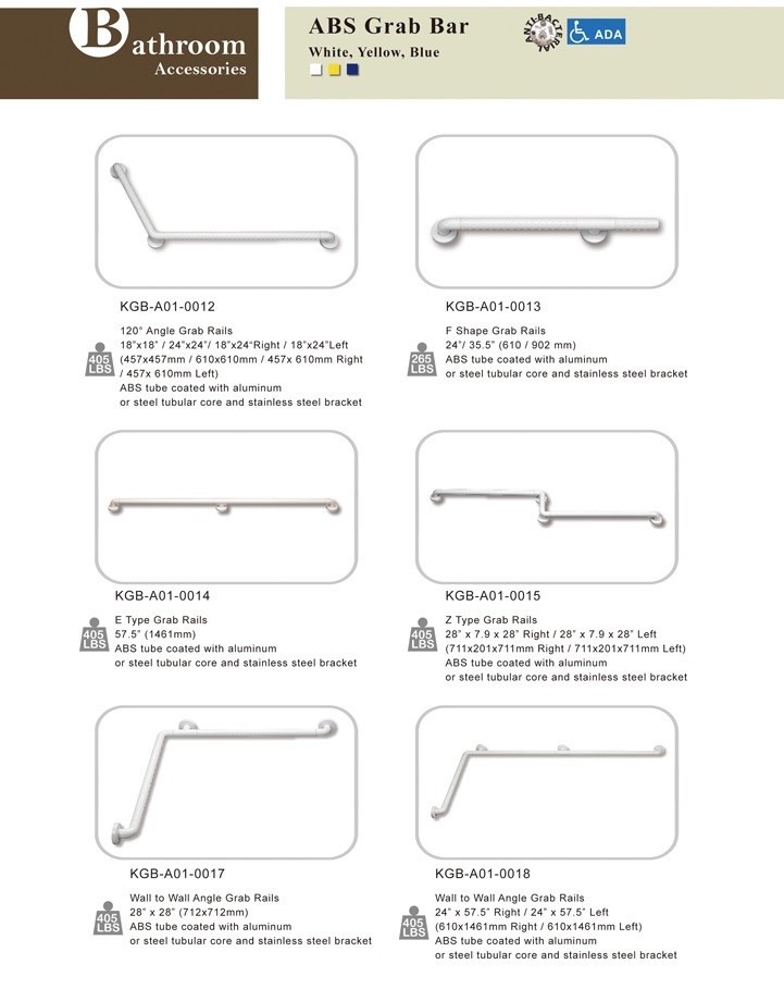 Other Ada bathroom bars a