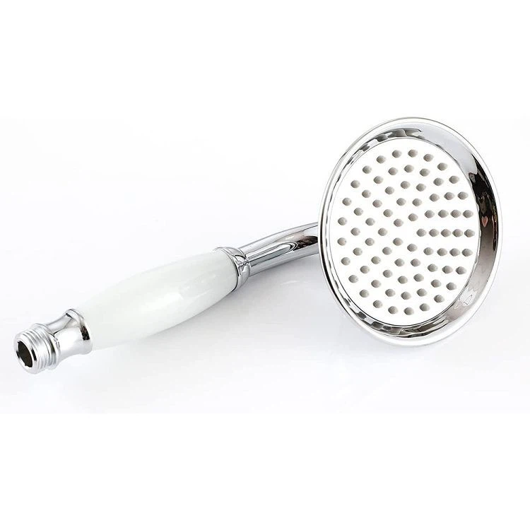 home brass hand held shower head-(001)