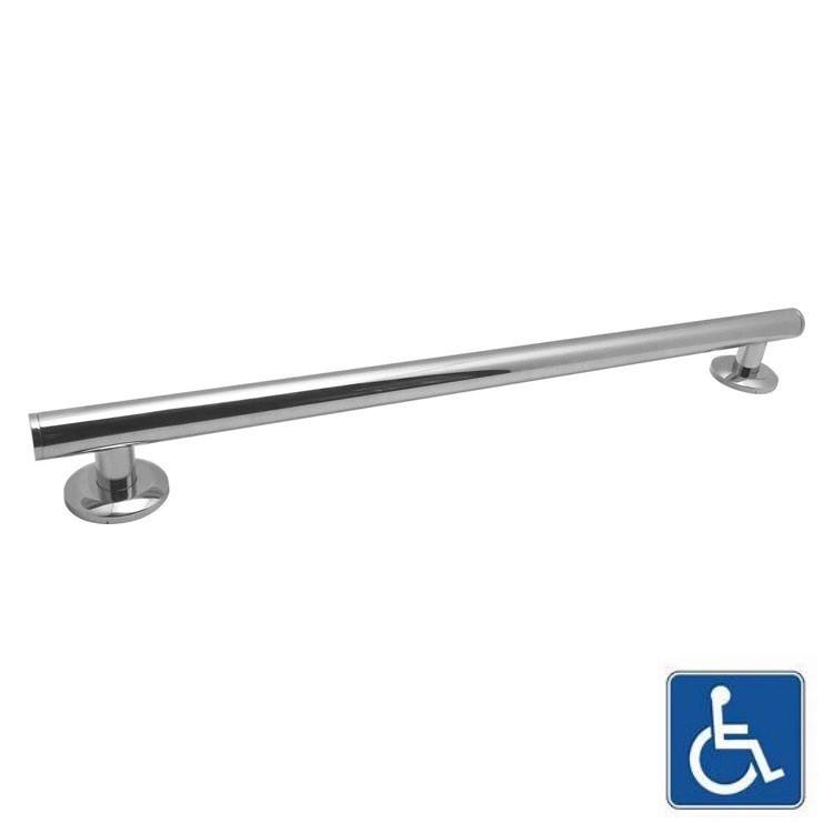 stainless steel bathroom grab bars 2 posts